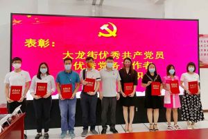 米兰(中国)集团党支部荣获先进党组织称号、陈文舒党支部书记荣获优秀党