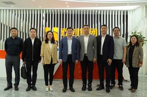 南沙区委常委、组织部部长张家炳率队莅临米兰(中国)集团参观考察